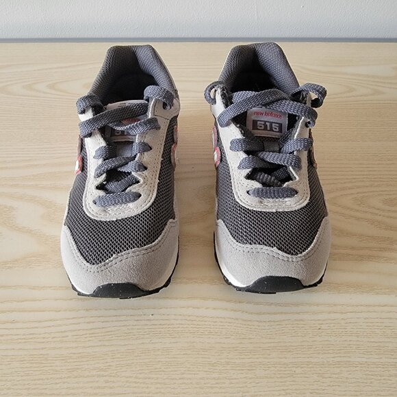 New Balance 515 PC515FR Grey Red Little Kid's Shoes Size 12W - Picture 3 of 6